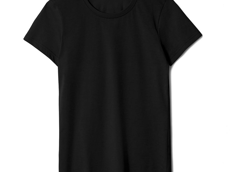 Футболка женская T-bolka Lady, черная