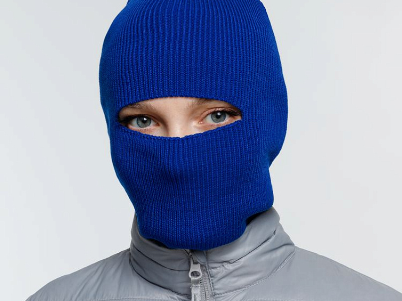Шапка-балаклава Helma, синяя