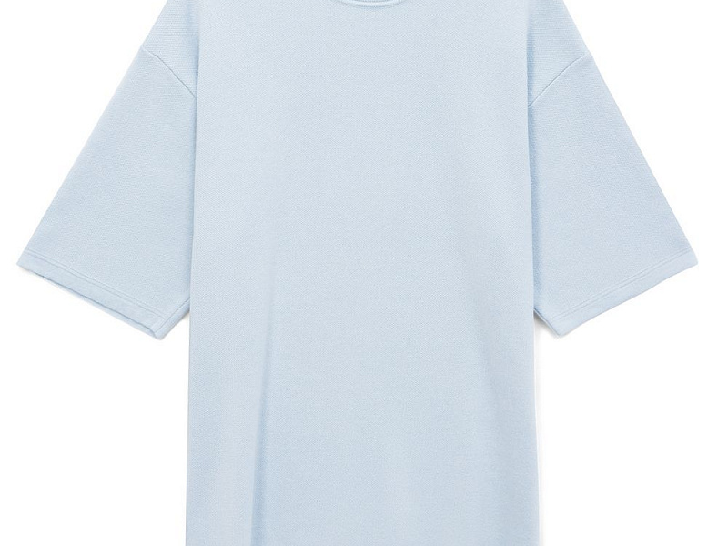 Джемпер с коротким рукавом Siluetti Volumica, светло-голубой