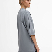 Футболка унисекс оверсайз T1, серая