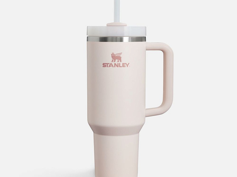 Термокружка Quencher H2.0 1180 с трубочкой, розовая