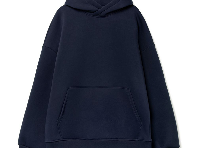 Худи Kulonga Oversize, темно-синее (кобальт)