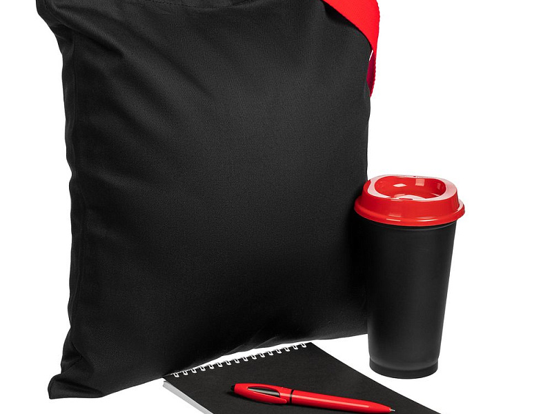 Набор Take Part, черный с красным