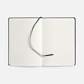 Блокнот Verso в клетку, зеленый, ver.2