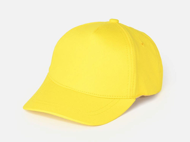 Бейсболка Basic, желтая