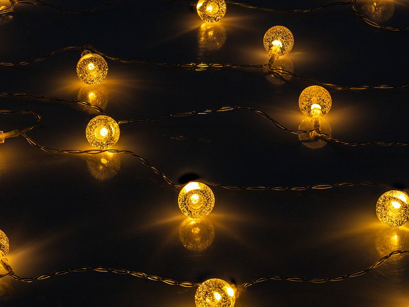 Гирлянда «Брызги шампанского», светодиодная