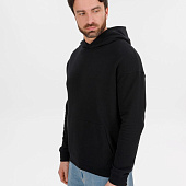 Худи оверсайз унисекс Outshine, черное