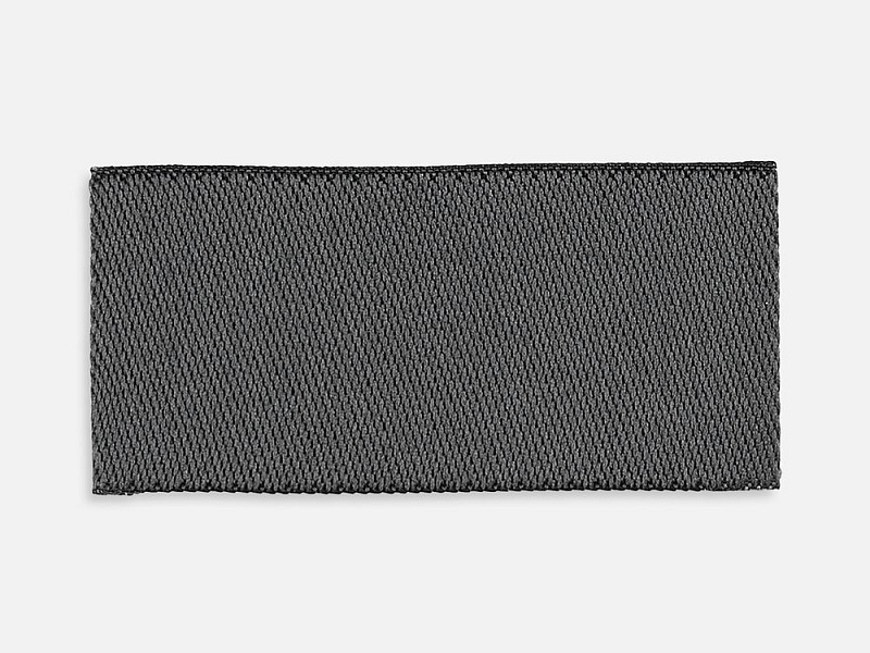 Лейбл тканевый Epsilon, XXS, темно-серый