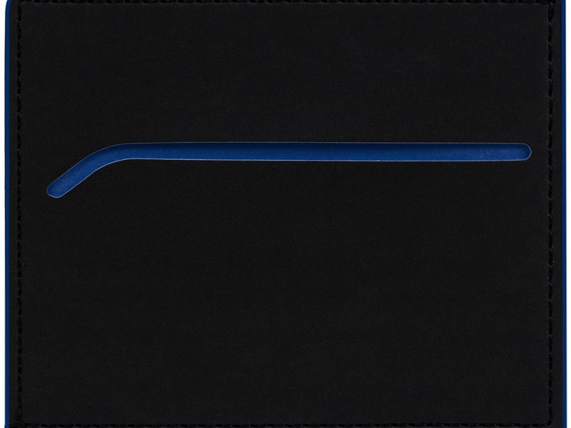 Картхолдер Multimo, черный с синим