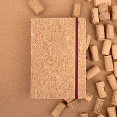 Блокнот Corkfolio, красный