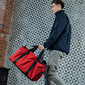 Сумка дорожная urbanPulse, красная