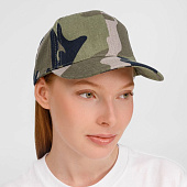 Бейсболка Buffalo, зеленый камуфляж