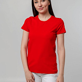 Футболка женская T-bolka Stretch Lady, красная