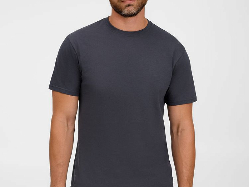 Футболка унисекс T-Bolka 180, темно-серая