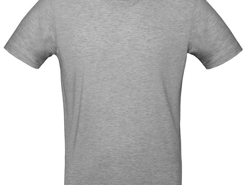 Футболка мужская E190, серый меланж