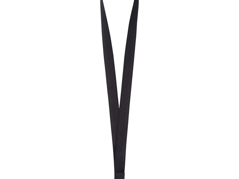 Лента для бейджа Neckband, черная