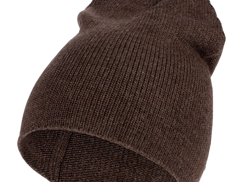 Шапка Dalia, темно-коричневая