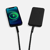 Кабель-ланьярд energyFlex Power Delivery 60 Вт, черный