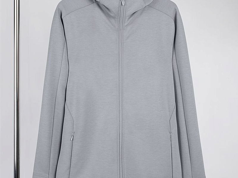 Куртка с капюшоном унисекс Begi, серая