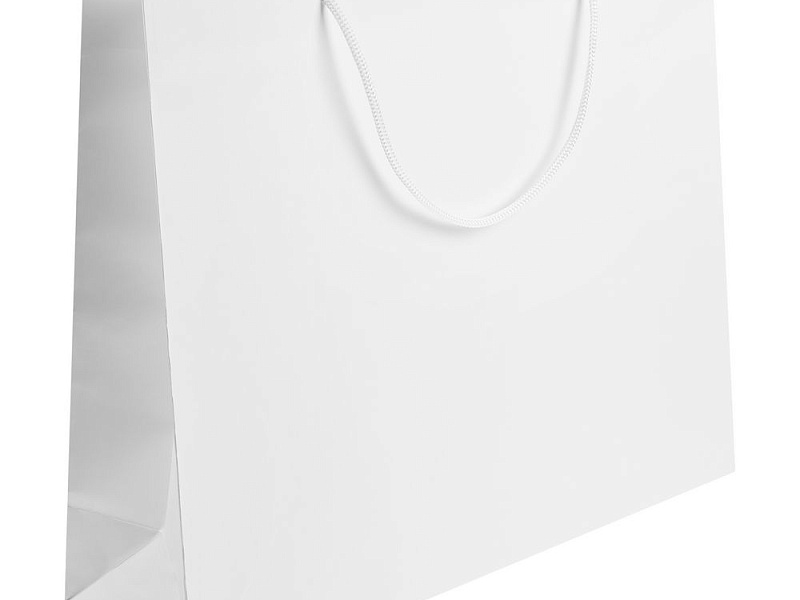 Пакет бумажный Plat L, белый