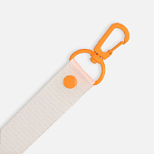 Застежка-карабин Snap Hook, M, оранжевый неон
