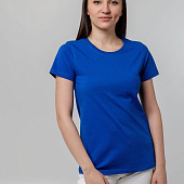 Футболка женская T-bolka Stretch Lady, ярко-синяя (royal)
