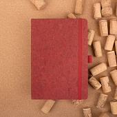 Блокнот Cork County, красный