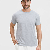 Футболка унисекс T-Bolka 160, серый меланж