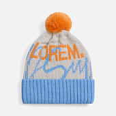 Шапка Joyful на заказ, полушерсть