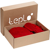 Коробка Teplo, большая, крафт