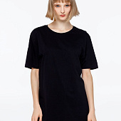 Футболка удлиненная Magnum, черная