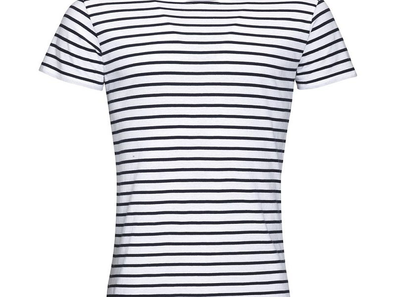 Футболка Miles Men белая с темно-синим