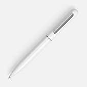 Ручка шариковая Scribo, матовая белая