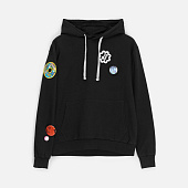 Толстовка с капюшоном Unit Kirenga, черная