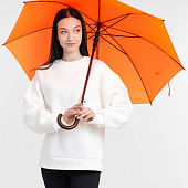 Зонт-трость Standard, оранжевый неон