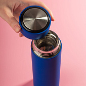 Термос с ситечком Percola, синий