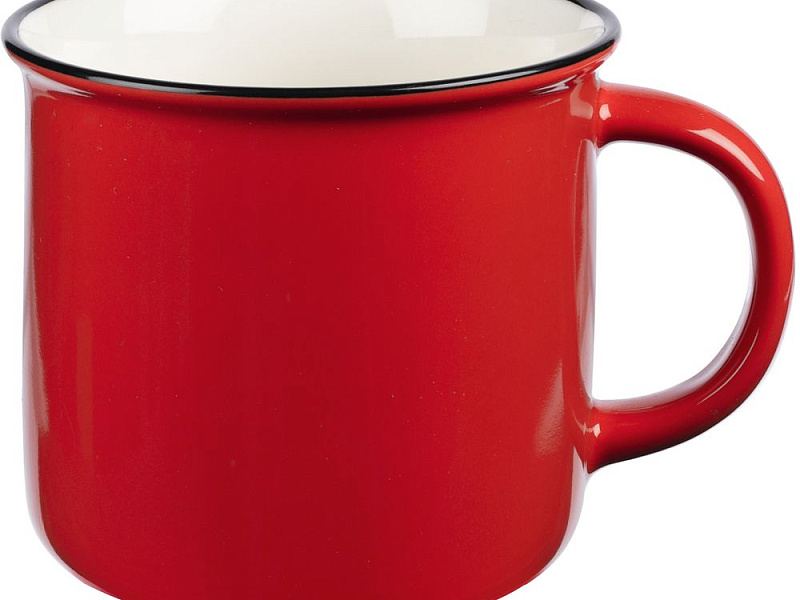 Кружка Dacha, большая, красная
