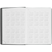 Ежедневник Mobile на заказ, недатированный, черно-зеленый