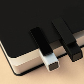 Ручка шариковая Swiper SQ, белая с черным