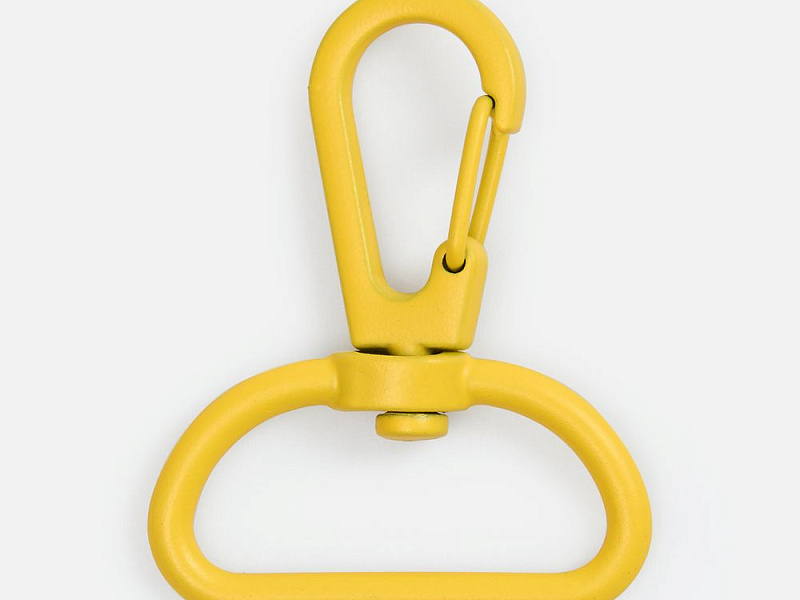 Застежка-карабин Snap Hook, L, желтая