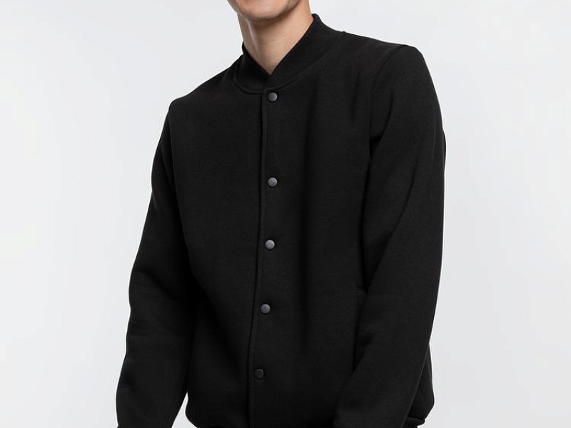 Бомбер Graduate, черный