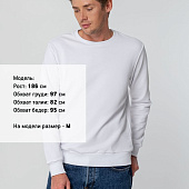 Свитшот унисекс Sublimatism, белый