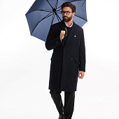 Зонт-трость Wind, темно-синий