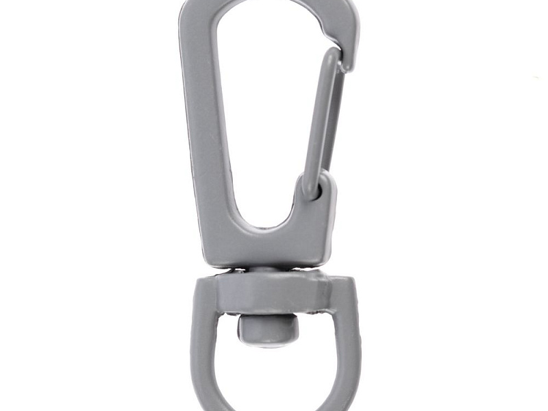 Застежка-карабин Snap Hook, S, серая