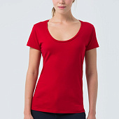 Футболка женская Metropolitan, красная