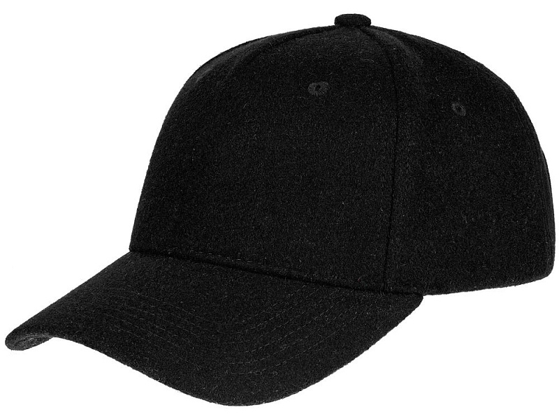 Бейсболка Woolridge, черная