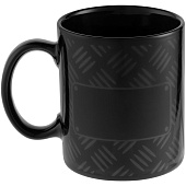 Кружка Hard Work Black, ver.2, черная