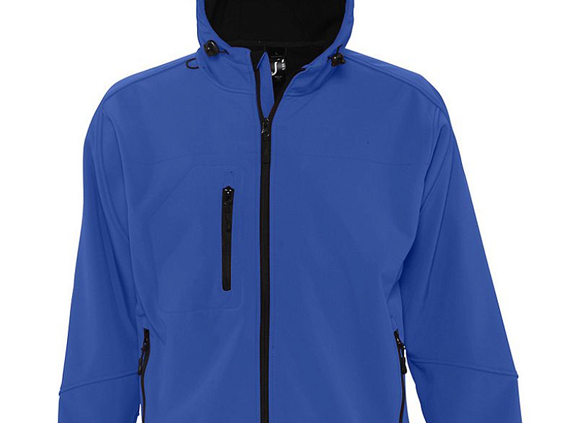 Куртка мужская с капюшоном Replay Men 340, ярко-синяя