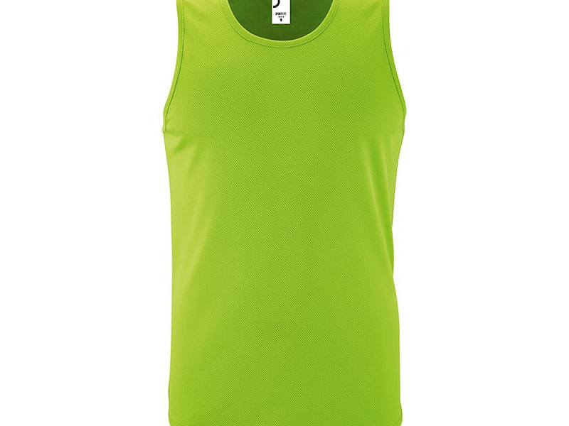 Майка мужская Sporty TT Men, зеленый неон