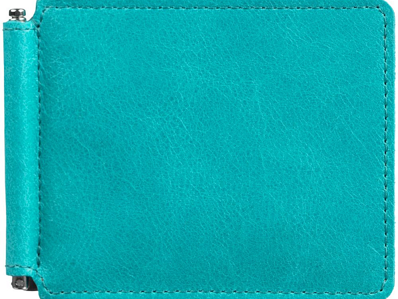 Зажим для купюр Apache, бирюзовый